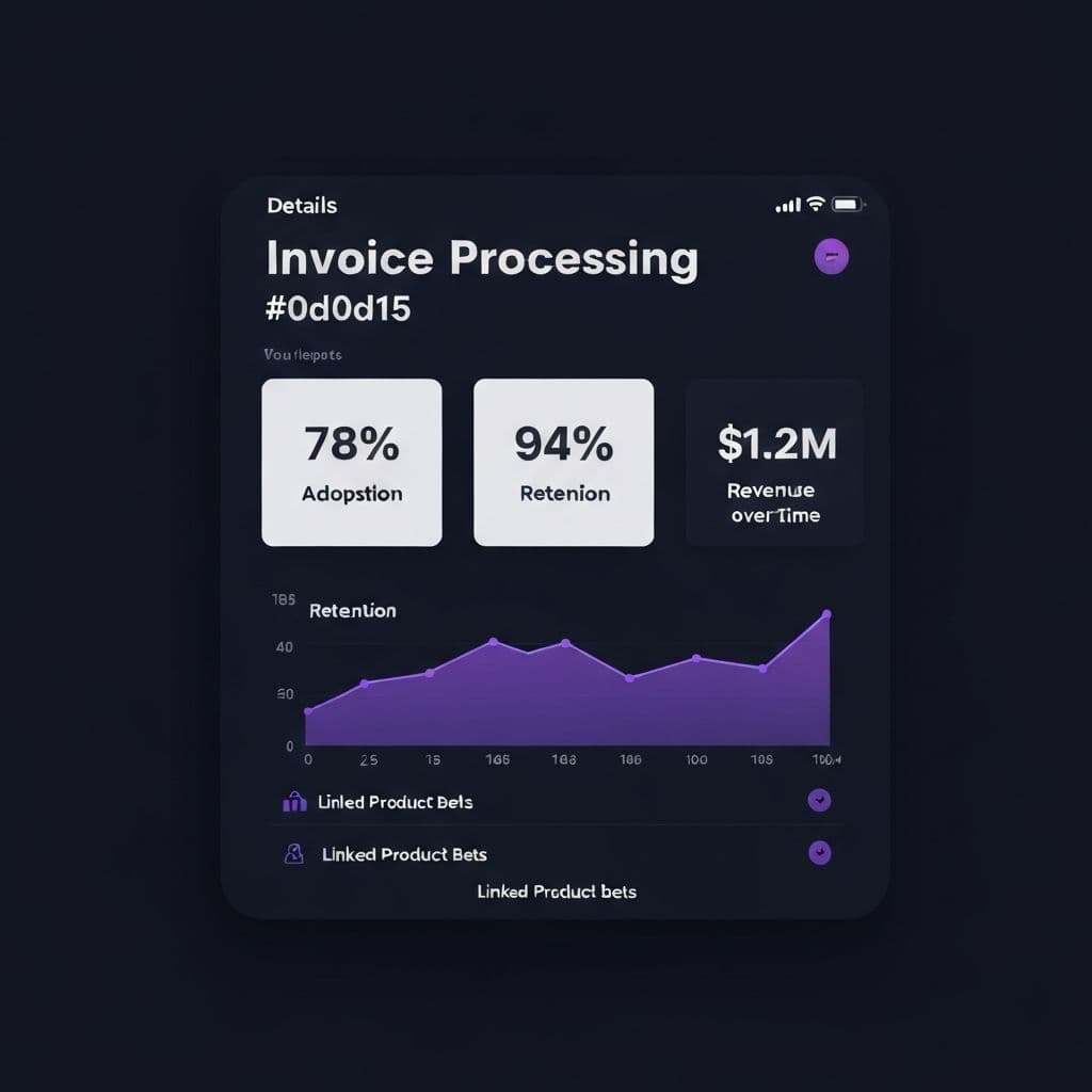 BetLoop use case discovery view showing customer use cases with adoption and retention metrics